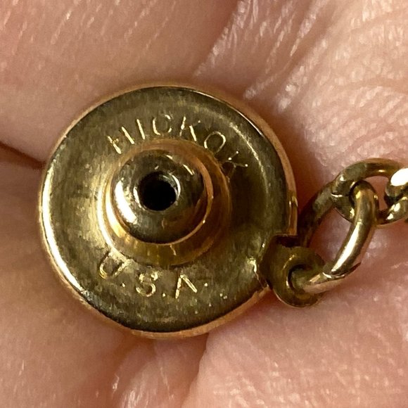 Vintage Shriner El Hasa Lapel / Tie Pin (Hickok Brand) - Picture 8 of 13